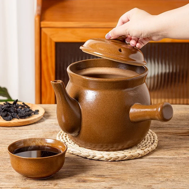 Slow Cooker Ceramic - หม้อตุ๋นไฟฟ้า หม้อตุ๋นอาหาร 4.5 ลิตร หม้อสำหรับยาจีน หม้อเคลือบผิวบาง