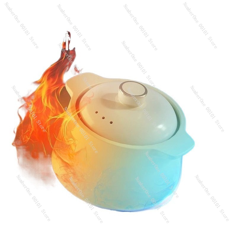 Slow Cooker Ceramic - หม้อตุ๋นไฟฟ้า หม้อเซรามิก ทนความร้อนสูง หม้อต้มซุปอเนกประสงค์ หม้อตุ๋นไฟฟ้าแบบเสียบปลั๊ก