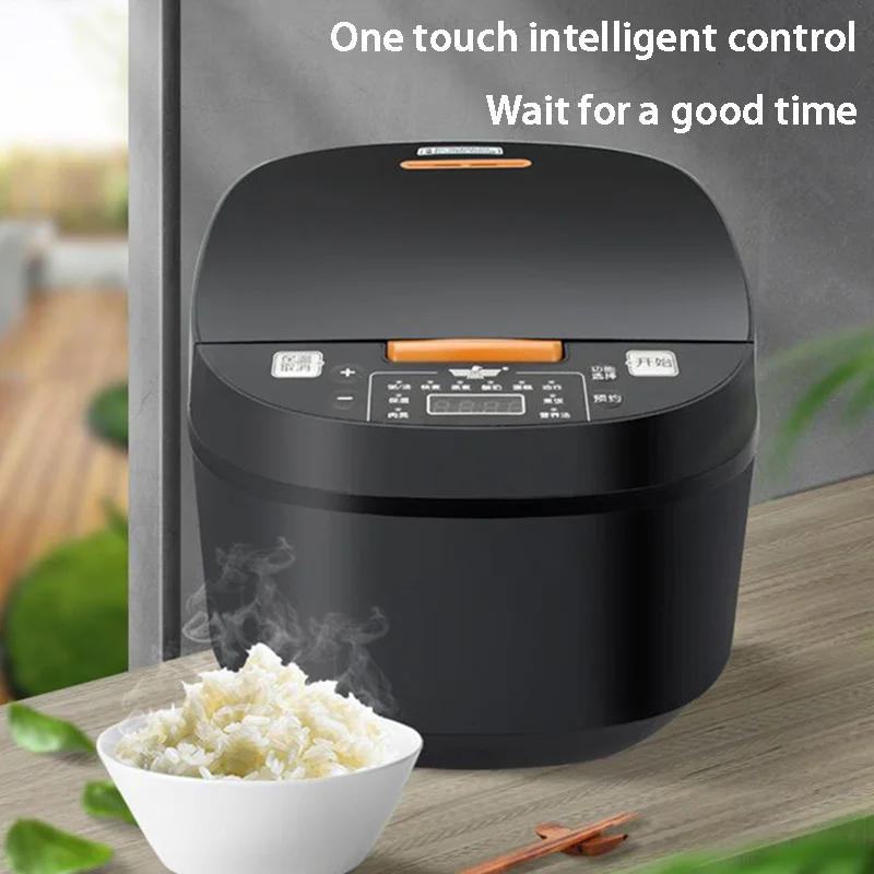 Rice Cooker 10 Cup - 5L หม้อหุงข้าวในครัวเรือนอัจฉริยะนัดหมายจับเวลาความร้อนหม้อหุงข้าว High-fire Fast Cooking Multi-Function