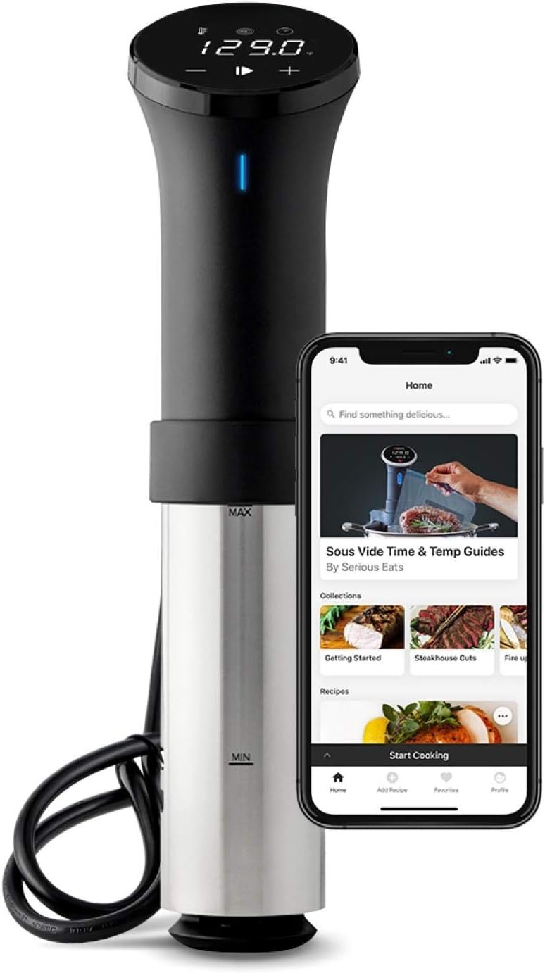 Sous Vide Immersion - หม้อปรุงอาหารซูวีด 1000W รุ่น 2.0 พร้อม WiFi,