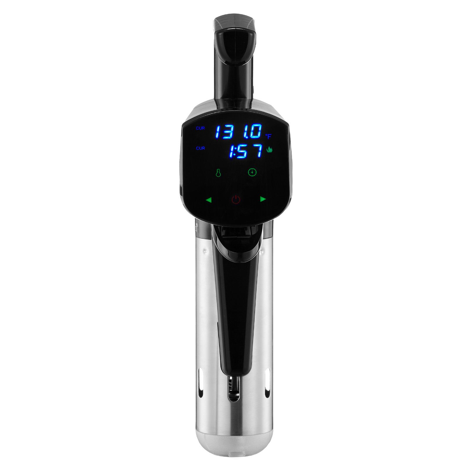 Sous Vide Immersion - เครื่องปรุงอาหารซูวีดแบบแม่นยำ, เครื่องทำอาหารซูวีด 1100 วัตต์, เครื่องหมุนเวียนน้ำแบบจุ่มพร้อมหน้าจอแสดงผลดิจิตอล LED,