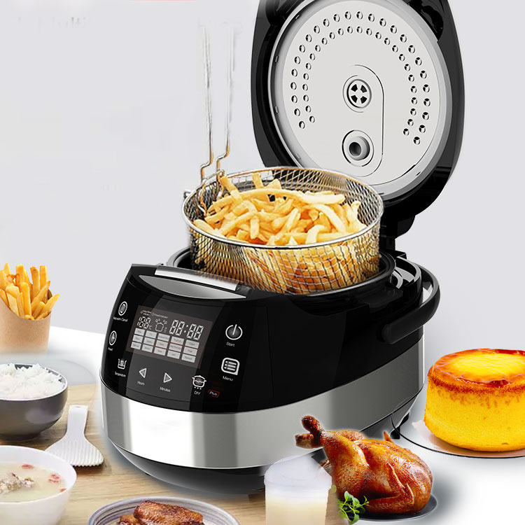 Rice Cooker 10 Cup - หม้อหุงข้าวไฟฟ้าดิจิตอล หม้อในขนาดใหญ่ 110V ความจุ 5 ลิตร