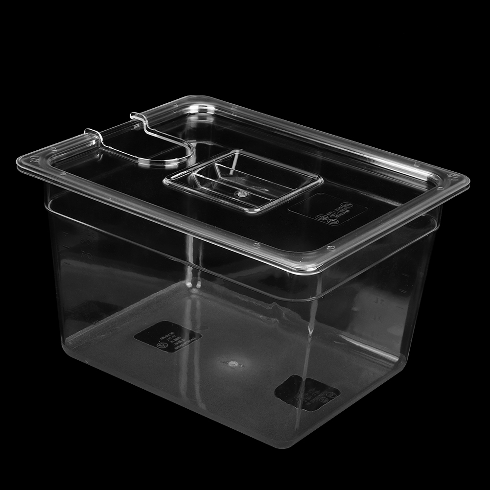 ภาชนะบรรจุอาหารแบบพับได้11L แบ - Sous Vide Immersion บทวิจารณ์และราคา