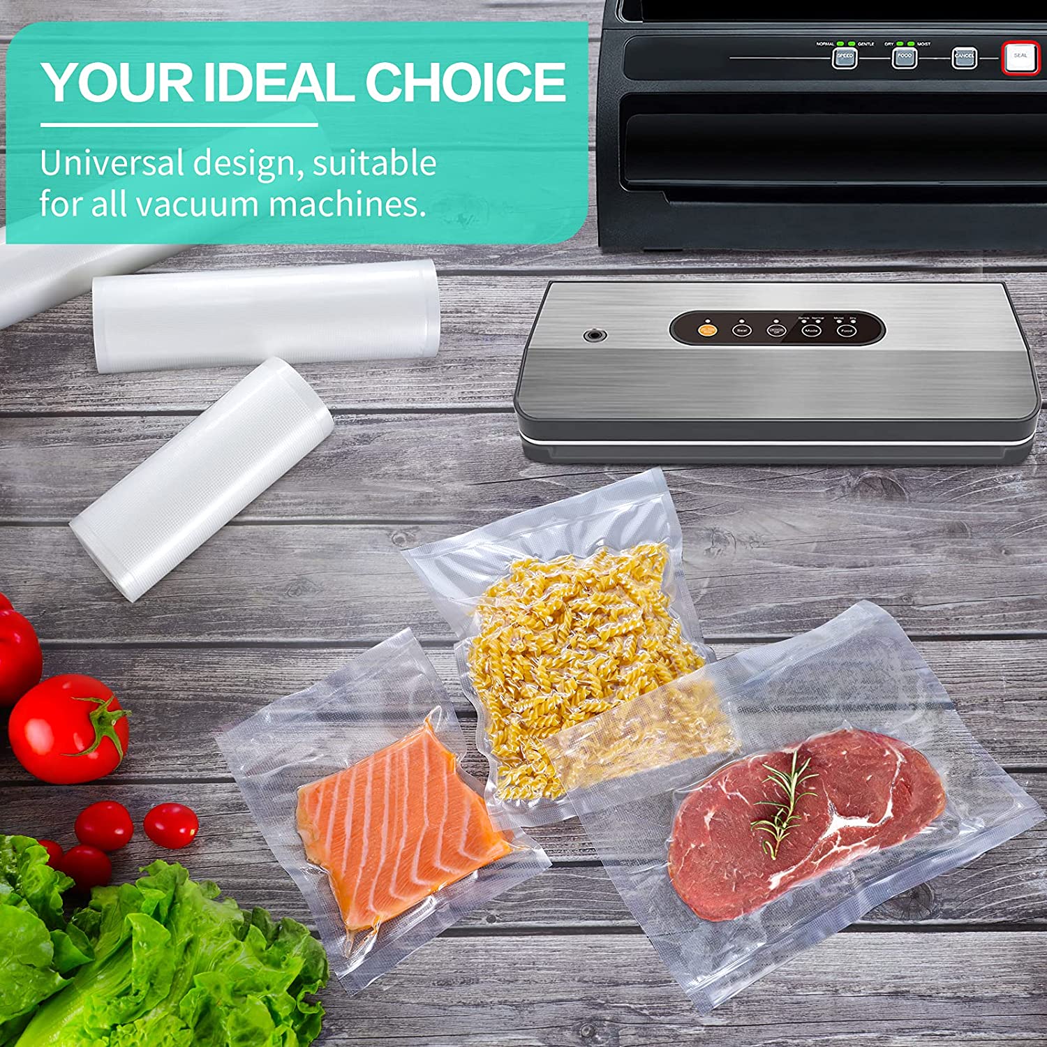 ถุงสำหรับเครื่องซีลสูญญากาศ ถุ - Sous Vide Immersion บทวิจารณ์และราคา