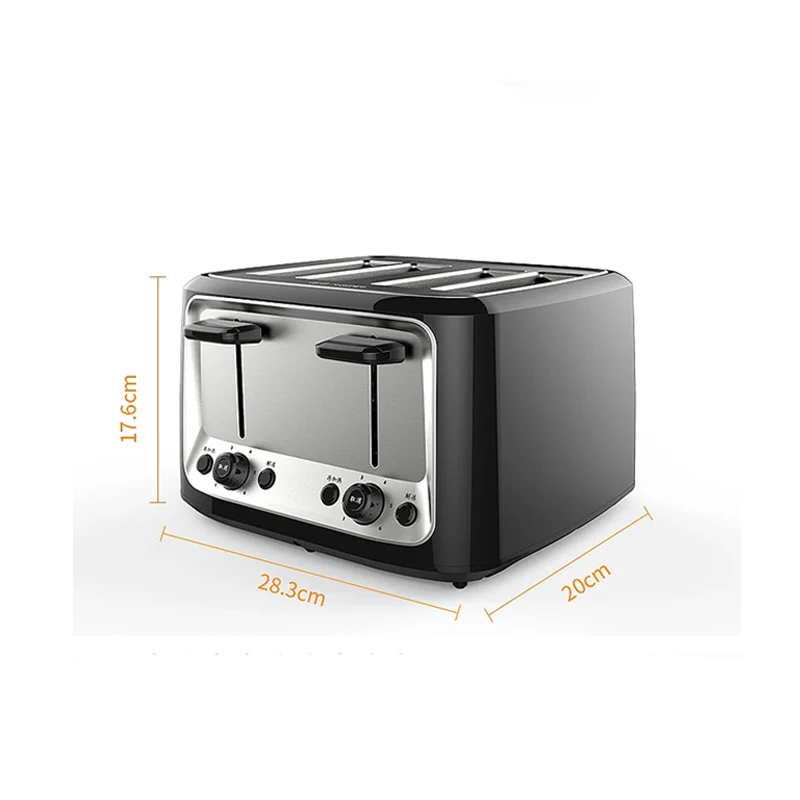 เครื่องปิ้งขนมปังอัตโนมัติ 4 ช - Kitchen Appliances Youtube บทวิจารณ์และราคา