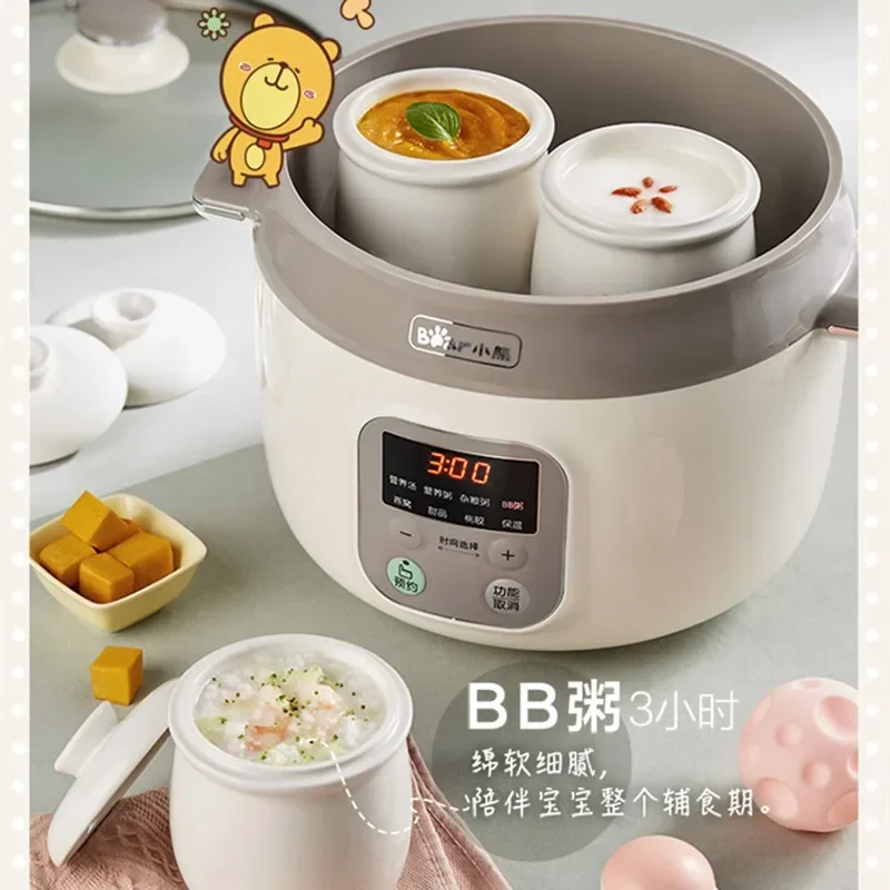 หม้อตุ๋นไฟฟ้า Bear Stew หม้อเซ - Slow Cooker Ceramic บทวิจารณ์และราคา