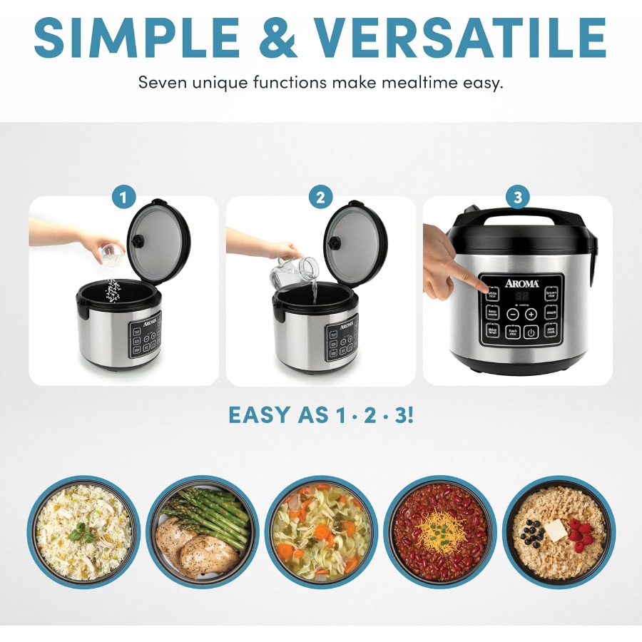 หม้อหุงข้าวดิจิตอล 20 ถ้วย (ปร - Rice Cooker 10 Cup บทวิจารณ์และราคา