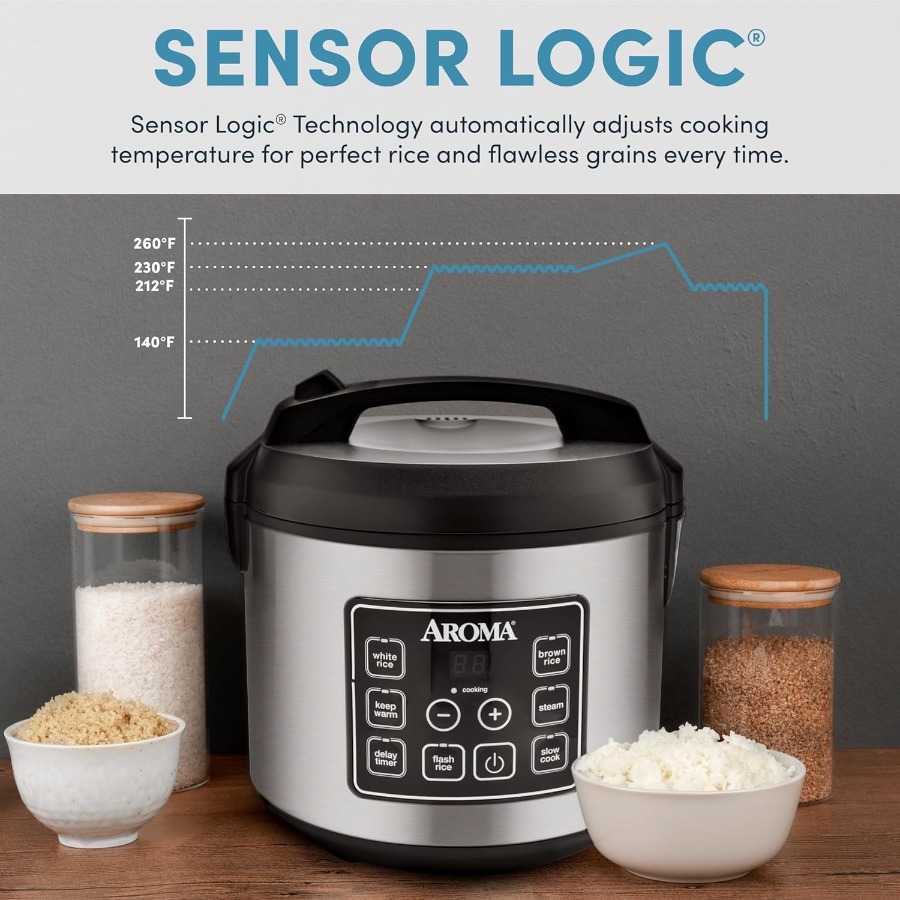 หม้อหุงข้าวดิจิตอล 20 ถ้วย (ปร - Rice Cooker 10 Cup บทวิจารณ์และราคา