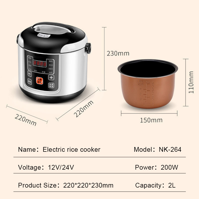 เครื่องปั่นอาหารโจ๊กรถหม้อหุงข - Rice Cooker 10 Cup บทวิจารณ์และราคา