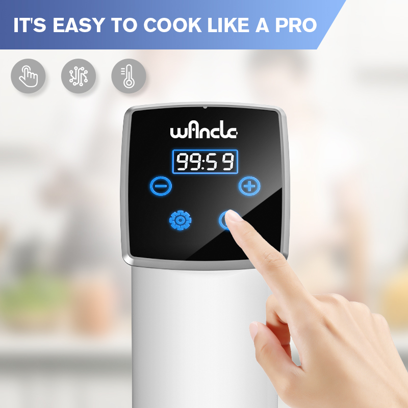 Wancle 1100W สูญญากาศกันน้ํา S - Sous Vide Immersion บทวิจารณ์และราคา