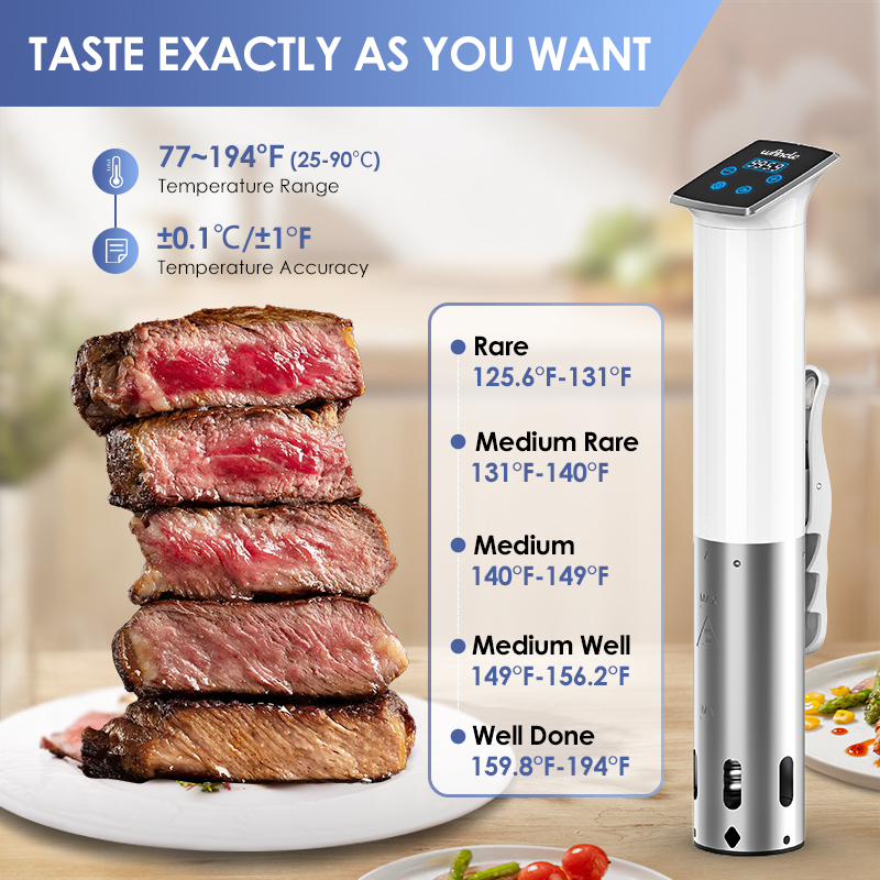 Wancle 1100W สูญญากาศกันน้ํา S - Sous Vide Immersion บทวิจารณ์และราคา